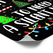 Most Likely To Need A Silent Night Family Matching Poster (Ecke)