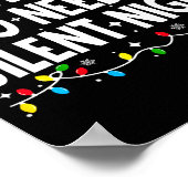 Most Likely To Need A Silent Night Family Matching Poster (Ecke)