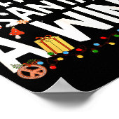 Most Likely To Offer Santa A Wine Family Matching Poster (Ecke)