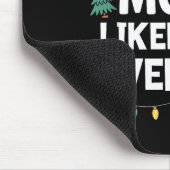 Most Likely To Overshop Christmas Funny Xmas Shopn Mousepad (Ecke)