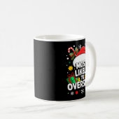 Most Likely To Overshop Shirt Family Christmas Sho Kaffeetasse (VorderseiteRechts)