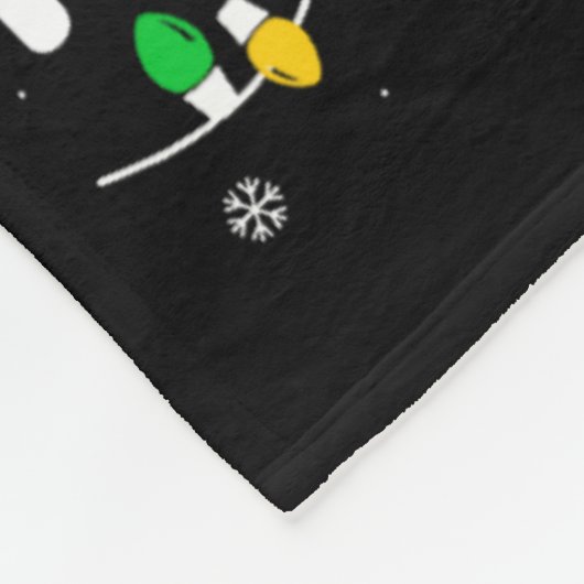 Most Likely To Pet The Reindeer Christmas Family M Fleecedecke (Ecke)