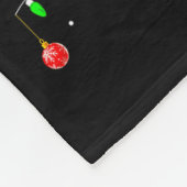 Most Likely To Play Football With Santa Christmas Fleecedecke (Ecke)