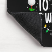 Most Likely To Play Golf With Santa Funny Family C Mousepad (Ecke)