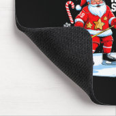 Most Likely To Play Hockey With Santa Christmas  Mousepad (Ecke)