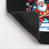 Most Likely To Play Hockey With Santa Christmas  Mousepad (Ecke)