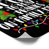 Most Likely To Play Pranks On Family Members Xmas Poster (Ecke)