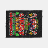 Most Likely To Play Video Games On Christmas Funny Fleecedecke (Vorderseite (Horizontal))
