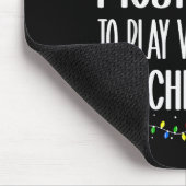 Most Likely To Play Video Games On Christmas Funny Mousepad (Ecke)