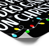 Most Likely To Play Videogames On Christmas T Shir Poster (Ecke)