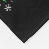 Most Likely To Race Santa's Sleigh Family Xmas Paj Fleecedecke (Ecke)