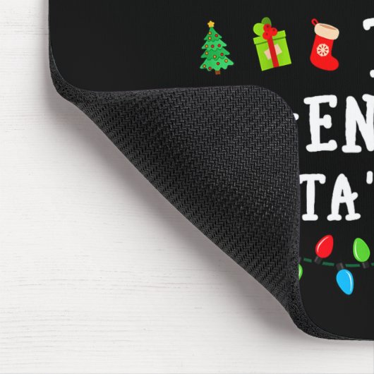 Most Likely To Re-engineer Santa's Sleigh Christma Mousepad (Ecke)