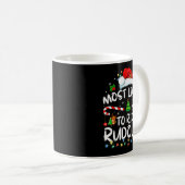 Most Likely To Ride Rudolph Funny Christmas Holida Kaffeetasse (VorderseiteRechts)