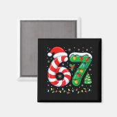 Most Likely To Say 67 Christmas Matching 7 6 Famil Magnet (Vorderseite/Rückseite)