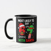 Most likely to say 67 Meme Christmas Tasse (Links)