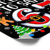 Most Likely To Say 67 Meme Six Seven Santa Christm Poster (Ecke)