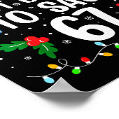Most Likely To Say 67 Six Seven Funny 67 Christmas Poster (Ecke)