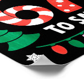 Most Likely To Say 67 Six Seven Funny Christmas Me Poster (Ecke)