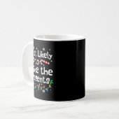 Most Likely To Shake The Christmas Matching Family Kaffeetasse (Vorderseite Links)