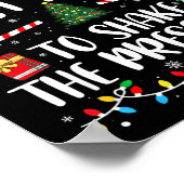 Most Likely To Shake The Family Matching Christmas Poster (Ecke)