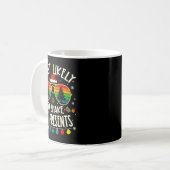 Most Likely To Shake The Funny Matching Xmas Kaffeetasse (Vorderseite Links)