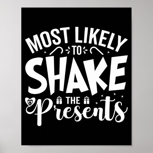 Most Likely To Shake The Poster (Vorne)