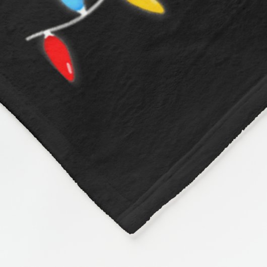 Most Likely To Shoot The Reindeer Family Christmas Fleecedecke (Ecke)