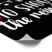 Most Likely To Shoot To Reindeer Christmas Family  Poster (Ecke)