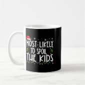 Most Likely To Sil The Kids Retro Christmas Family Kaffeetasse (Links)