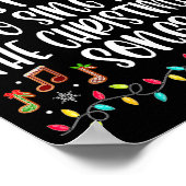 Most Likely To Sing All The Christmas Songs Family Poster (Ecke)