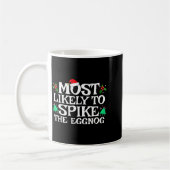 Most Likely To Ske The Eggnog Funny Matching Chris Kaffeetasse (Links)