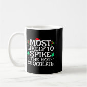Most Likely To Ske The Hot Chocolate Funny Christm Kaffeetasse (Links)