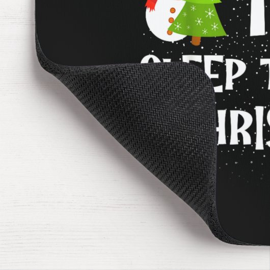 Most Likely To Sleep Through Christmas Family Matc Mousepad (Ecke)