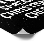 Most Likely To Spread Christmas Cheer Funny Family Poster (Ecke)