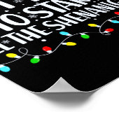 Most Likely To Start All The Shenanigans Christmas Poster (Ecke)