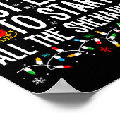 Most Likely To Start All The Shenanigans Funny Fam Poster (Ecke)