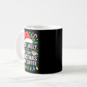 Most Likely To Start Christmas With Coffee Shirt F Kaffeetasse (Vorderseite Links)