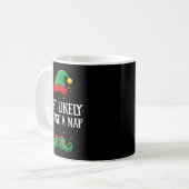 Most Likely To Take A Nap Matching Christmas Elf Kaffeetasse (Vorderseite Links)