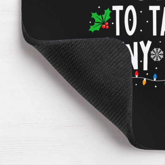 Most Likely To Take Too Many Pictures Fun Christma Mousepad (Ecke)