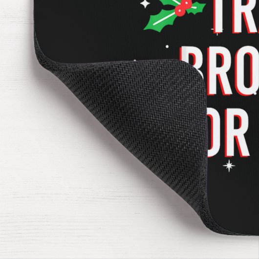 Most Likely To Trade Brother For Funny Family Matc Mousepad (Ecke)