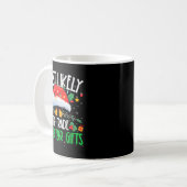 Most Likely To Trade Sister Funny Matching Xmas Kaffeetasse (Vorderseite Links)