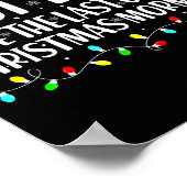 Most Likely To Wake Up First Christmas Morning  Poster (Ecke)