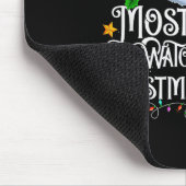 Most Likely To Watch All The Christmas Movie Match Mousepad (Ecke)