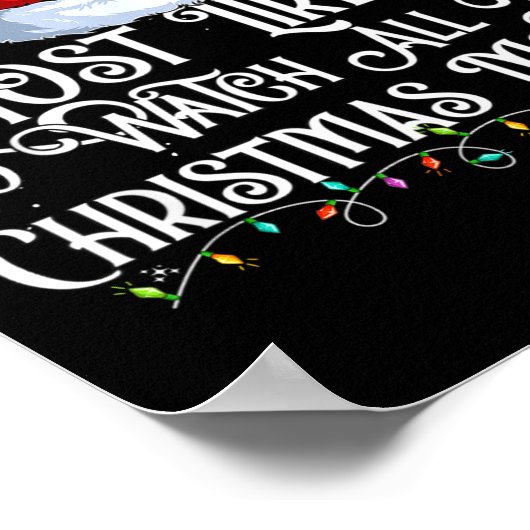 Most Likely To Watch All The Christmas Movie Match Poster (Ecke)