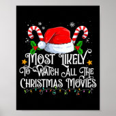 Most Likely To Watch All The Christmas Movie Match Poster (Vorne)