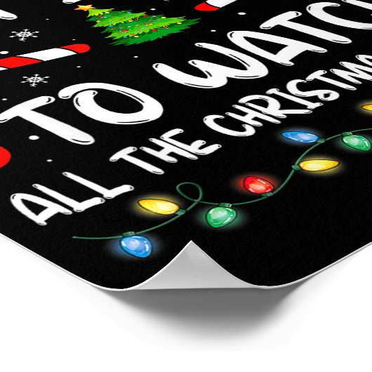 Most Likely To Watch All The Christmas Movies Chri Poster (Ecke)