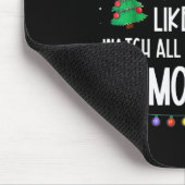 Most Likely To Watch All The Christmas Movies Fami Mousepad (Ecke)