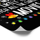 Most Likely To Watch All The Christmas Movies Fami Poster (Ecke)