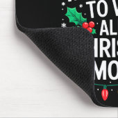 Most Likely To Watch All The Christmas Movies Shir Mousepad (Ecke)