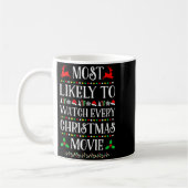 Most Likely To Watch Every Christmas Movie Christm Kaffeetasse (Links)